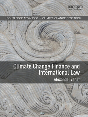 cover image of Climate Change Finance and International Law
